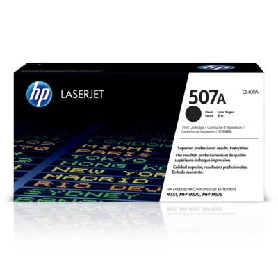 HP 507A Black Original LaserJet Toner Cartridge