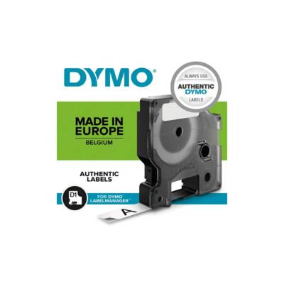 Dymo 40914, D1 Label Tape,9Mm X 7 Meter, Blue On White