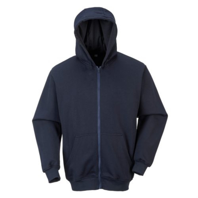 FR81 - FR Zip Front Hooded Sweatshirt