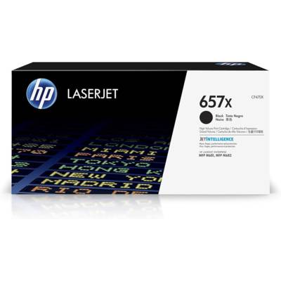 HP 657X High Yield Black Original LaserJet Toner Cartridge