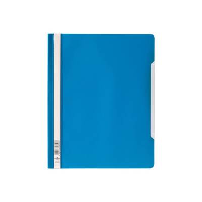 Durable 2570, Clear View File Folder,Blue, 50/Pack
