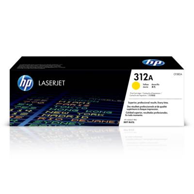 HP 312A Yellow Original LaserJet Toner Cartridge