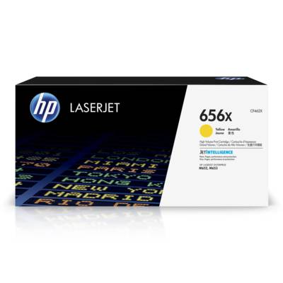HP 656X High Yield Yellow Original LaserJet Toner Cartridge
