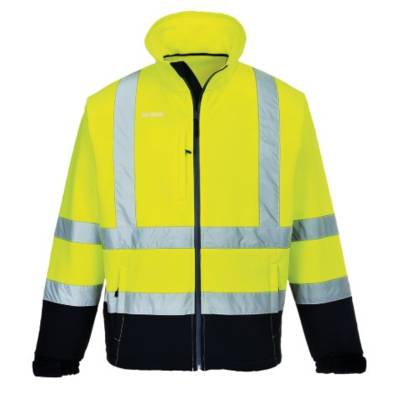 S425 - Hi-Vis Contrast Softshell (3L)