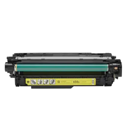 HP 654A Yellow Original LaserJet Toner Cartridge