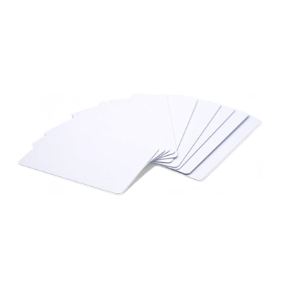Plain PVC Cards White - 1x500s