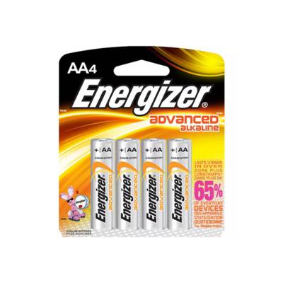 Energizer Advanced Battery Aa, 4/Pack