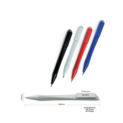 Twist-Action Plastic pen
