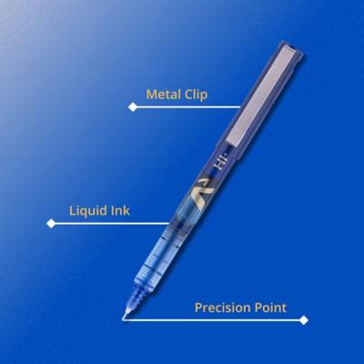 Pilot Hi-tech Pen V7 blue colour, 1x12 PCS/PACK