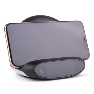Wireless Charger with Digital Alarm Clock