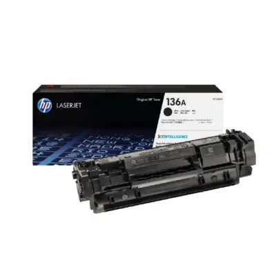 HP 136A Black Original LaserJet Toner Cartridge