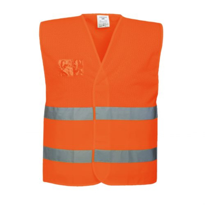 C494 - Hi-Vis Half Mesh Vest