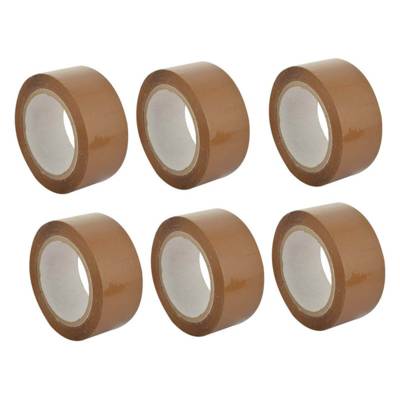 Modest Packing Tape, Brown,2 Inch, 48 Mm ,50 Yard ,6 Pcs/Pack
