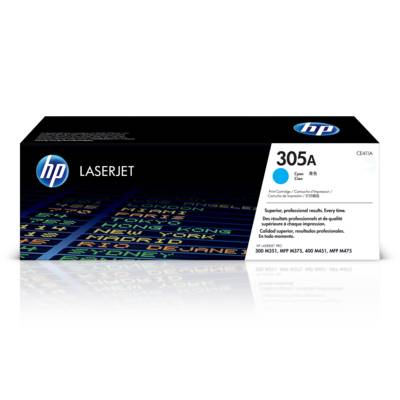 HP 305A Cyan Original LaserJet Toner Cartridge