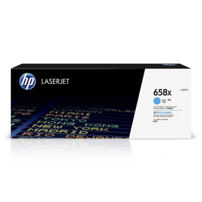 HP 658X High Yield Cyan Original LaserJet Toner Cartridge