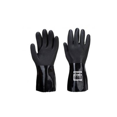 A882- ESD PVC Chemical Gauntlet