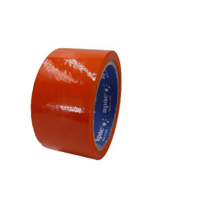 APAC Orange Packing Tape 1000 Yards x 48mm 6 Rolls Per Ctn