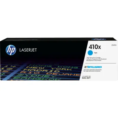 HP 410X High Yield Cyan Original LaserJet Toner Cartridge