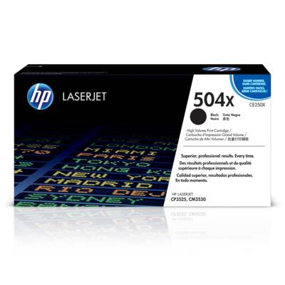 HP 504X High Yield Black Original LaserJet Toner Cartridge