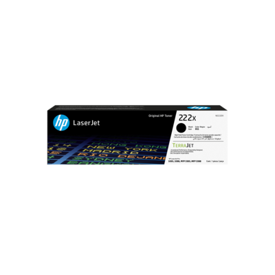 HP 222X High Yield Black Original LaserJet Toner Cartridge