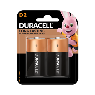 Duracell D2 Monet Batteries 2 Counts
