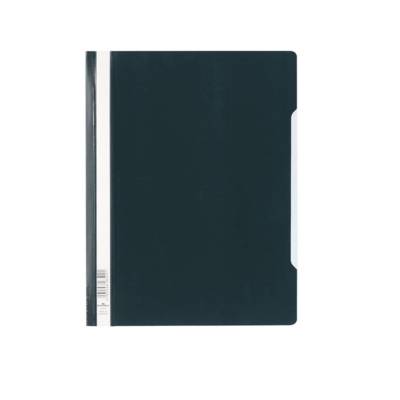 Durable 2570, Clear View File Folder ,Black, 50/Pack
