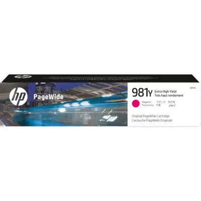 HP 981Y Extra High Yield Magenta Original PageWide Cartridge