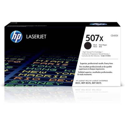 HP 507X High Yield Black Original LaserJet Toner Cartridge