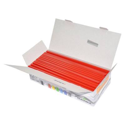 Durable 2901-03 Spine Binding Bar,6Mm, Red, 100Pcs/Box