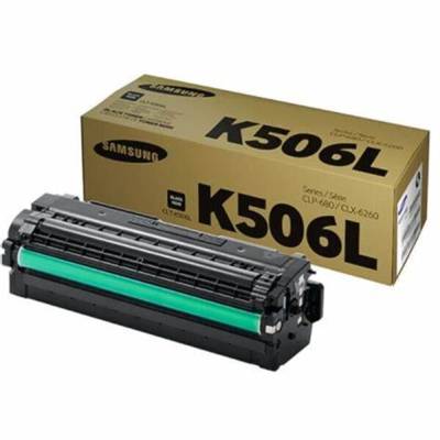 Samsung CLT-K506L High Yield Black Toner Cartridge