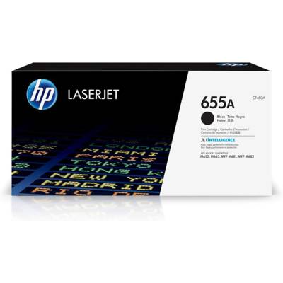 HP 655A Black Original LaserJet Toner Cartridge