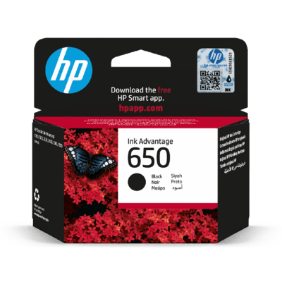 HP 650 Black Original Ink Cartridge