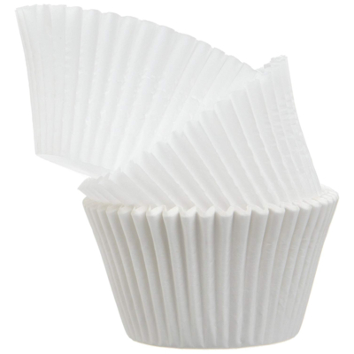 Baking Paper Cake Cups White 5.5 Cm 1000 Pieces X 50 Packets