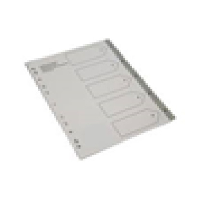 MODEST/PARTNER - Dividers -  Plastic Dividers (Plain with front index sheet)