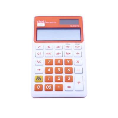 Deli 39277T 12 Digit Dual Power Desk Top Calculator