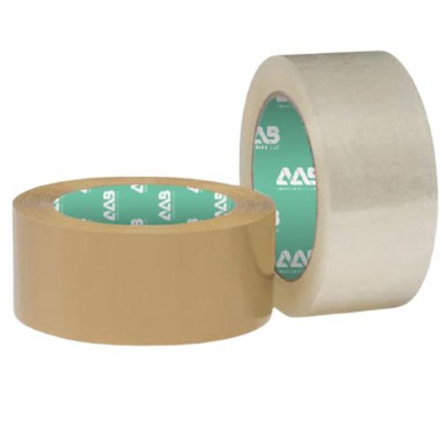 APAC Packing Tape Solvent Based Brown 55μ x 100 Yards x 48mm 36 Rolls Per Ctn