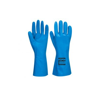 A814- Food Approved Nitrile Gauntlet