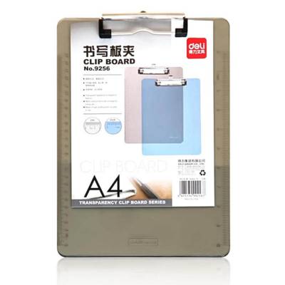 Deli 9256, Clip Board A4, Grey