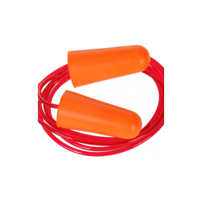 EP08 - Corded PU Foam Ear Plug (200 pairs)