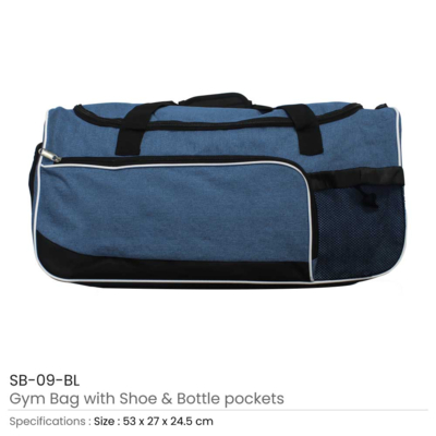Blue Colour Gym Bags