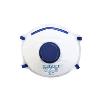 P203 - FFP2 Valved Dolomite Respirator