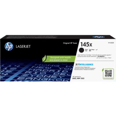 HP 145X High Yield Black Original LaserJet Toner Cartridge