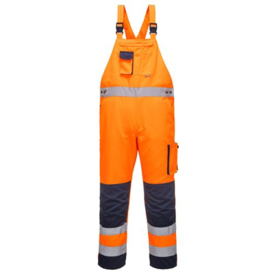 TX52 - Dijon Hi-Vis Bib and Brace