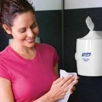 PURELL® White Dispenser Wall Mounted for PURELL Sanitizing Wipes Refill