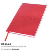 A5 Size PU Leather Notebooks