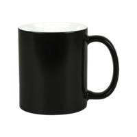 CERAMIC WHITE COFFEE MUG & MAGIC MUG