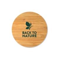 Mugs with Bamboo Lid and Spoon