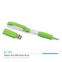 PLASTIC PEN USB FLASH DRIVE