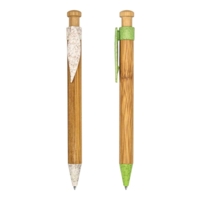 Bamboo and White Wheat Straw Pens