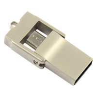 METAL HOOK USB FLASH DRIVE